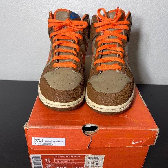 Nike Dunk High Fantastic Four BeechTree Orange Blaze Men’s US 10 312786-281 main image 10